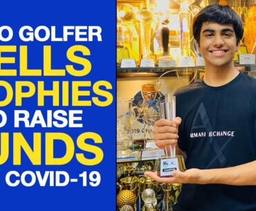 COVID-19: Golfer Arjun Bhati Raises Fund By Selling Trophies | NewsMo