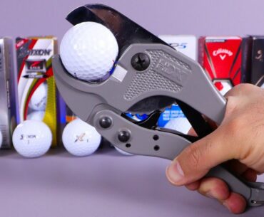 Cutting Open Premium Golf Balls