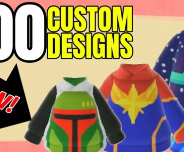 100 New Custom Design Codes | Animal Crossing New Horizons