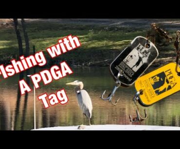 Can I catch a fish with a PDGA Tag?