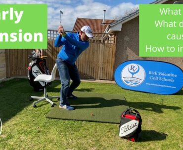 Understanding Early Extension in the Golf Swing