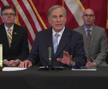 Gov. Abbott News Conference 4-27