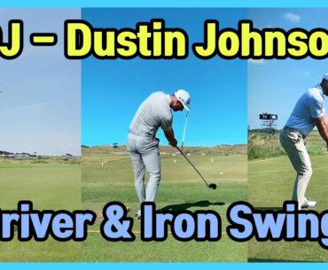 DJ(Dustin Johnson) Driver & Iron Swings [World Ranking No.5] - 더스틴 존슨 드라이버 스윙/아이언 스윙 [PGA Tour]