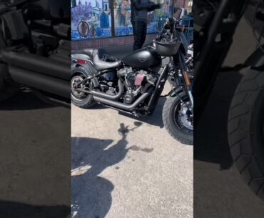 Harley Davidson fat bob forty eight iron 883