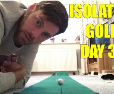 ISOLATION GOLF: DAY 36 - PUTT BETTER WITH THIS SIMPLE DRILL!