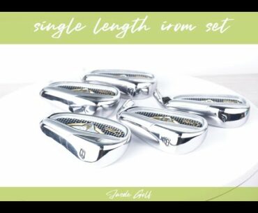 Take a Look at this New Iron Set-Single Length Set with OEM Logo Badge!