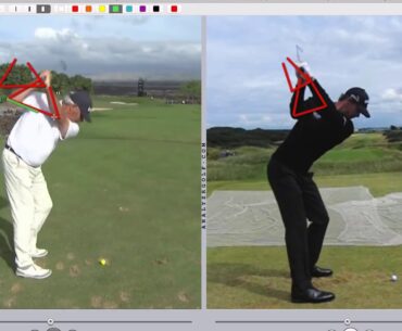 SWING de GOLF: La position des coudes pendant le swing