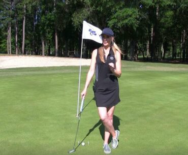 Quick Golf Tip with LPGA Golf Instructor Meredith Kirk: Squaring the Putter Face