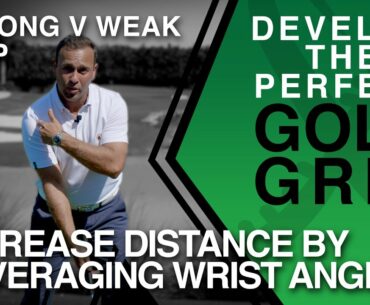 How to Grip A Golf Club PERFECTLY - Part 1 - Strong vs Weak Grip