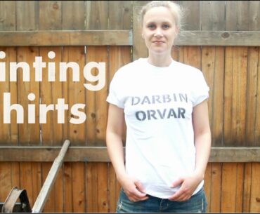 How To Paint T-shirts