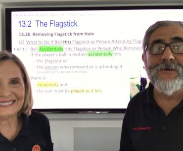 Rule 13.2 - The Flagstick (Spanish Version)