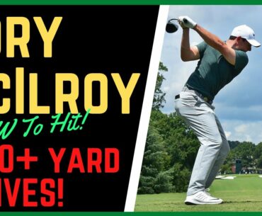 Drive Lessons With Rory Mcilroy | How to hit a 400+ yard drive | Golf Tyme