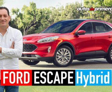 Ford Escape Híbrido, así es la nueva generación AWD Hybrid 🚙⚡💨