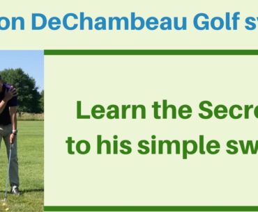 Bryson Dechambeau Golf Swing - Learn the Secrets to his swing.