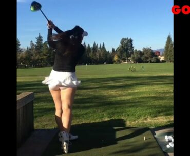 Professional Long Driver  Monica Borowicz golf swing 💪💪💪  | GOLF VN