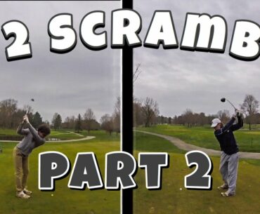 High School 2v2 Scramble Part 2 // Quarantine Golf Edition