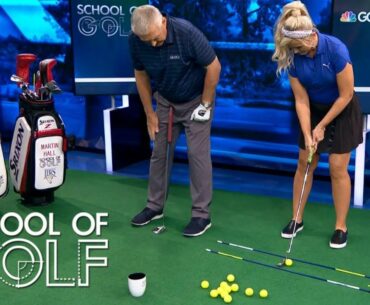 Golf Instruction: Indoor putting drills for the off-season | School of Golf | Golf Channel