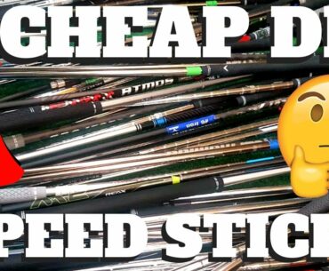 CHEAP DIY GOLF SPEED STICKS IDEA!? (Flipping Ep.3)