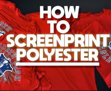 How to Screen Print Polyester Shirts