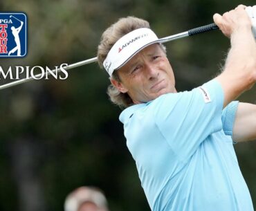 Bernhard Langer wins for the first time at 2007 Insperity Invitational