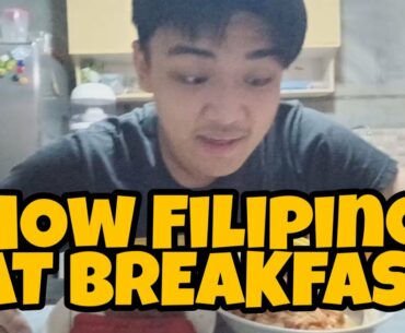 How Filipino Eat Breakfast