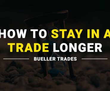 How To Stay in a Trade Longer! IRON HANDS Trading $FB