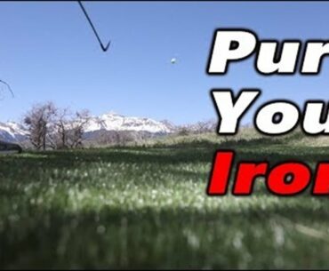 How to Hit the Ball First with Your Irons | No More Chunked Shots!