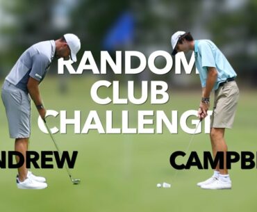 Random Club Challenge with Campbell | Pro vs Junior