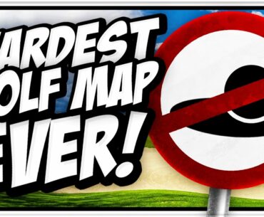 IS THIS THE HARDEST MINI GOLF MAP? (Golf It!)