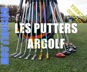 Les putters ARgolf by Avisgolf