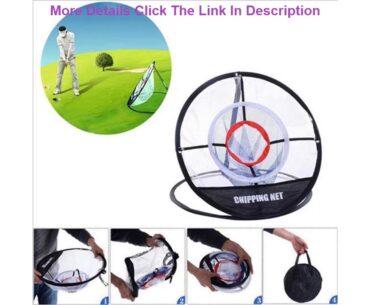 Outdoor Golf Chipping Pop-up Pitching Practice Training Net Portable Aid Bag Net