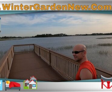 Walking Lake Hickory Nut at Waterleigh Marina Bay, Peninsula Pier, Winter Garden Real Estate Update