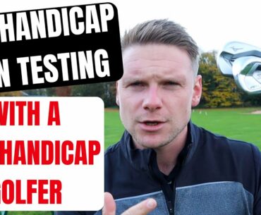 Mid Handicap Iron Testing - WITH A MID HANDICAP GOLFER