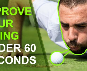 DID THIS and BROKE 80 - How to Improve your GOLF SWING at home during LOCKDOWN (Under 60 Seconds)