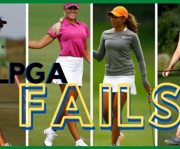 LPGA Golf Fails 2020 | Things Not To Do On The Golf Course | Golf Tyme