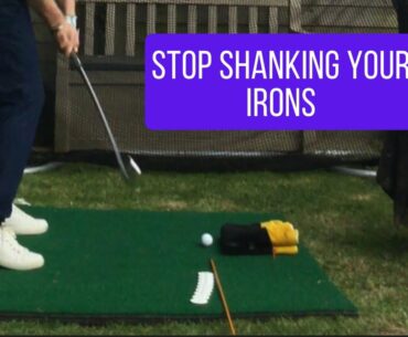 How to stop shanking the golf quickly!