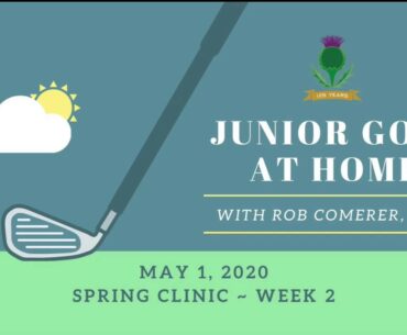 The Country Club of Rochester | CCR Community Junior Golf with Rob Spring Clinic Week 2