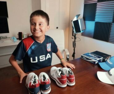 FootJoy Sponsored My Son! | Custom Golf Shoes Unboxing.