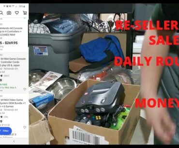 Reseller Vlog What sold Daily Routine Ebay Sales Facebook Sourcing