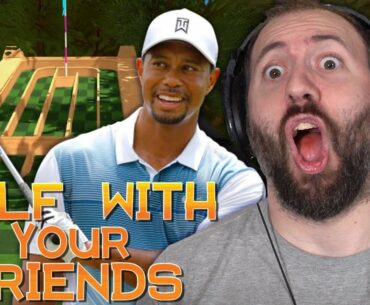 DEFINITELY NOT A FAKE TIGER WOODS | Golf With Your Friends Gameplay Part 74