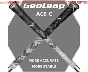 Best Geoleap  Golf Grips Multi Compound Cord Rubber Golf Club Grips 10pcs/lot standard 8 colors fre