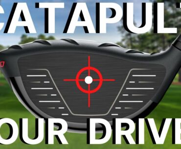 EFFORTLESS GOLF SWING - Using the CATAPULT METHOD Learn to Hit Your driver straight and far