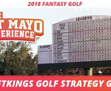 2018 DraftKings Golf Strategy: Research, Stats, Tournament Selection, Tips and Tricks