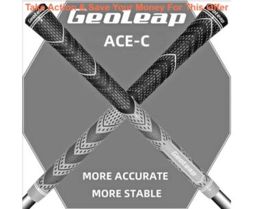 Best Geoleap 2019 new Golf Grips Multi Compound Cord Rubber Golf Club Grips 10pcs/lot standard 8 co