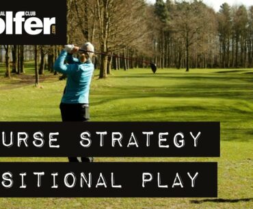 Course strategy: Positional play on a dogleg