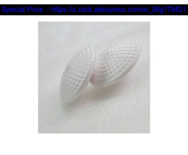 Buy free DHL shipping eas tag,security tag 8.2mhz middle golf with holes 53mm 500pcs white color