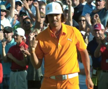 Rickie Fowler 2012 Wells Fargo Championship highlights