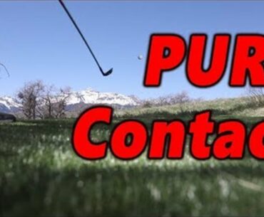 Hit Your Irons Pure - How to Take a Divot in Front of the Golf Ball