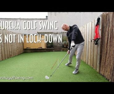 Eureka Golf Swing in your Garden