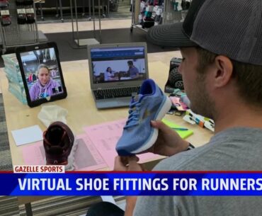 Virtual shoe fittings help runners prepare for warmer months